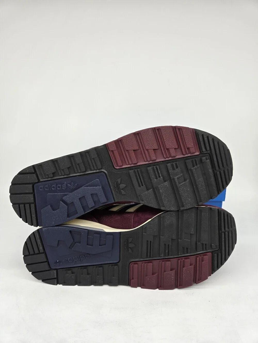 adidas Men's ZX 420 FZ0146 Maroon Collegiate Navy Shoes Size 11.5